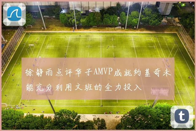 徐静雨点评华子AMVP成就约基奇未能充分利用文班的全力投入
